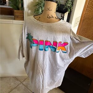 PINK Victoria's Secret Light Gray Sleepwear